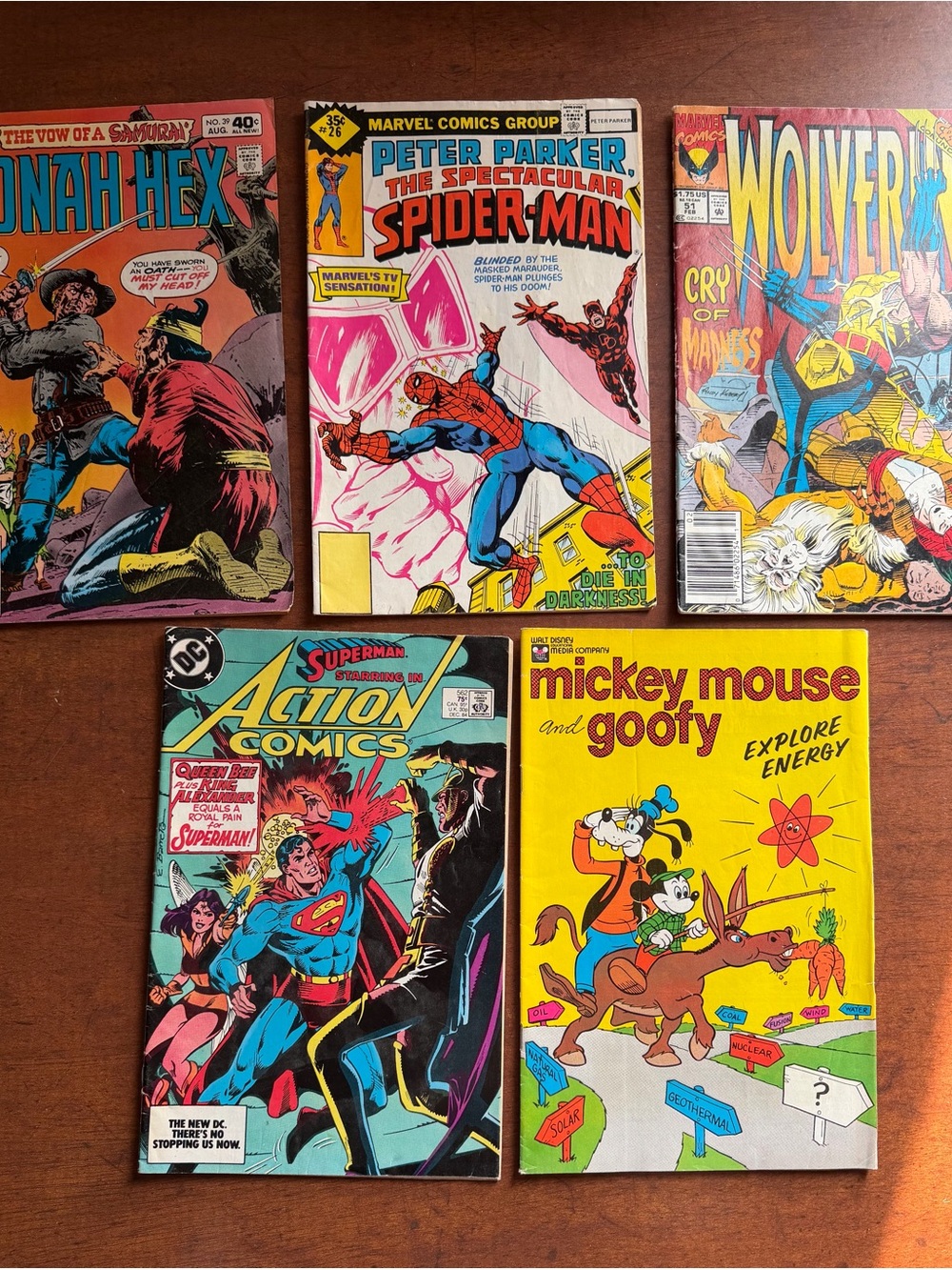Classic Comic Book Bundle - Multicolor Vintage Kids Comics